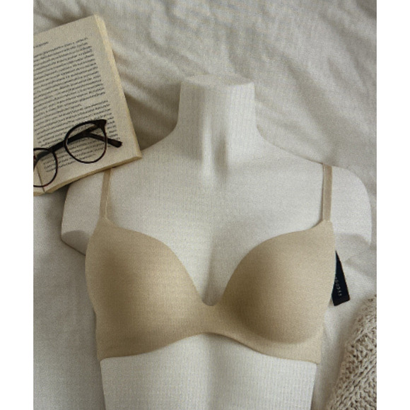 NWT KNIX $65 WingWoman Contour Bra nude SIZE 8+ contour wing women 40 42 F G - Picture 1 of 14